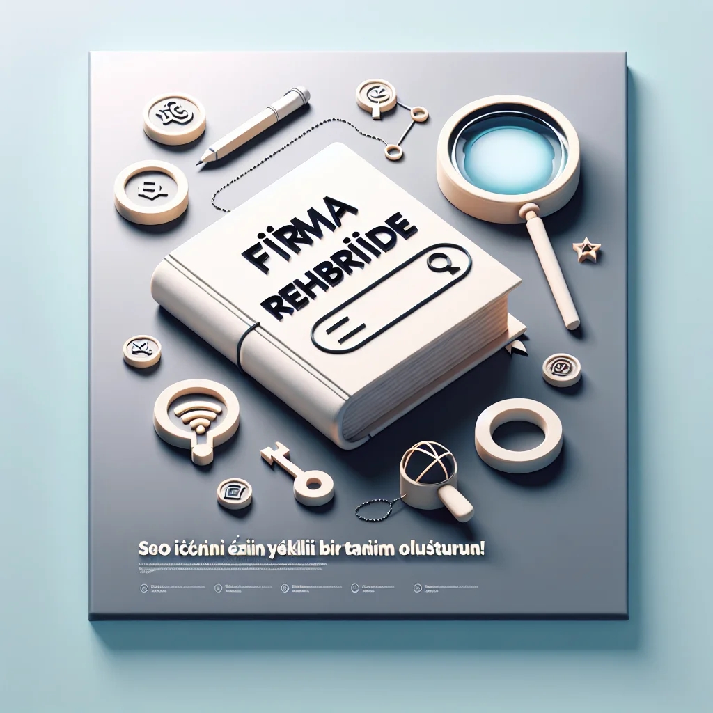 Firma Rehberinde Yer Alın, SEO İçin Etkili Bir Tanıtım Oluşturun!